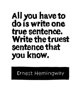 cita Ernest Hemingway true